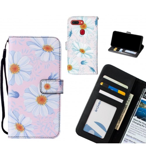 Oppo R15 Pro case leather wallet case printed ID
