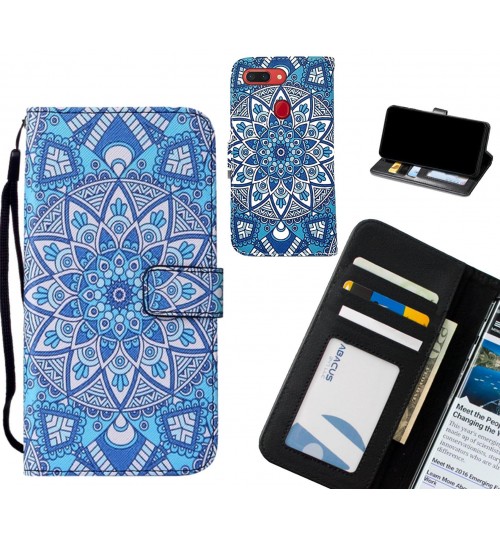 Oppo R15 Pro case leather wallet case printed ID