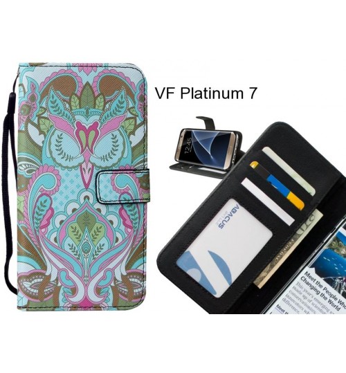 VF Platinum 7 case leather wallet case printed ID