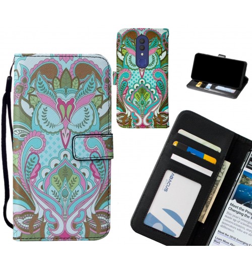 Alcatel 1x case leather wallet case printed ID