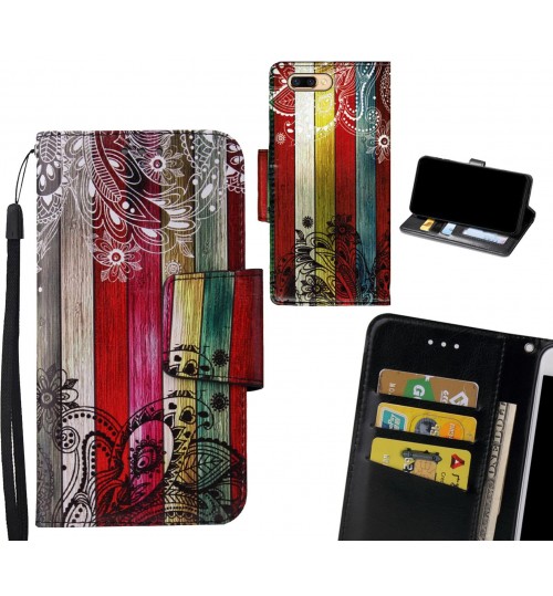 Oppo R11 Case wallet fine leather case printed