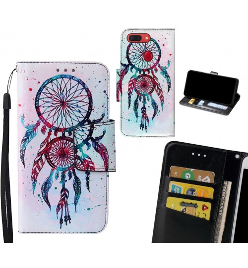 Oppo R15 Pro Case wallet fine leather case printed