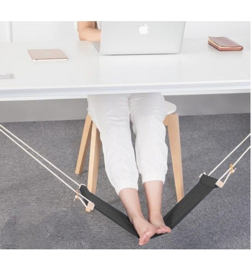 Home Office Under Desk Foot Hammock Rest