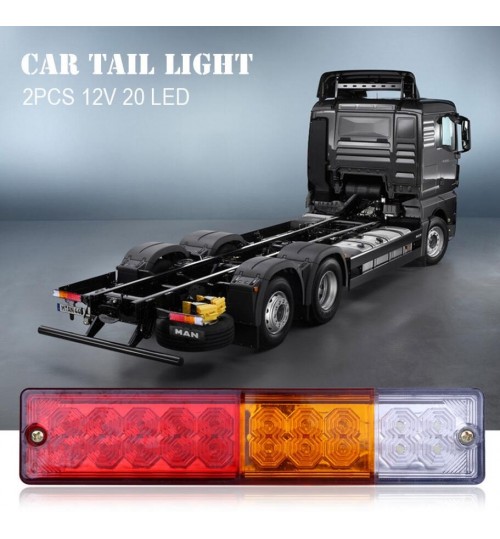 Waterproof 20 LED truck trailer lights x 1 pair