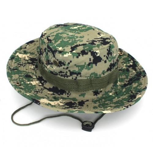 Army Bucket Boonie Cap Hat Fishing Camping Hiking Jungle Camo