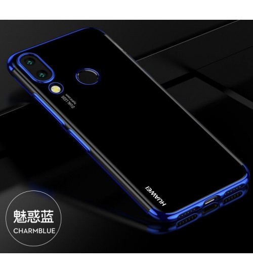 Huawei nova 3e case bumper  clear gel back cover