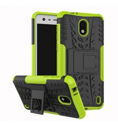 Nokia 2 Case Heavy Duty Hybrid Kickstand