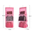 6 Pocket Hanging Handbag Storage Organizer Wardrobe Clothing Tidy Holder