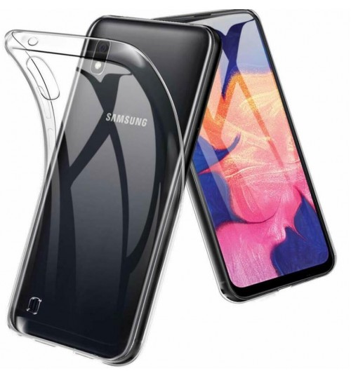 Samsung Galaxy A10 case clear gel Ultra Thin