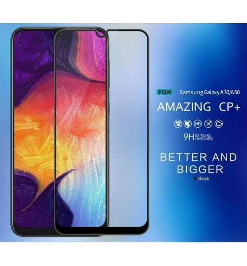 Galaxy A50 Full Screen Tempered Glass Screen Protector Film