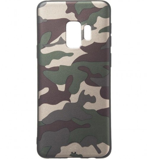 Galaxy A6 2018 Case  Camouflage Soft Gel TPU Case