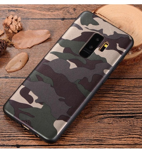 Galaxy J8 Case  Camouflage Soft Gel TPU Case