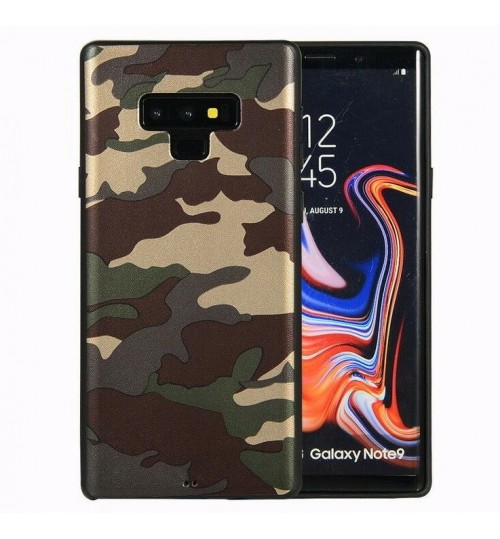 Galaxy Note 9 Case Camouflage Soft Gel TPU Case