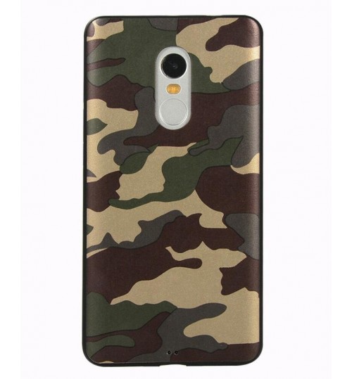 Redmi Note 4 Case Camouflage Soft Gel TPU Case