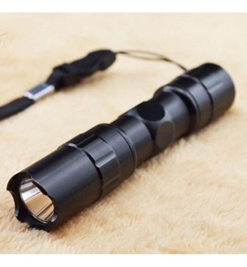 3W Police LED Mini Waterproof Ultra Bright Flashlight Torch Camping Hiking