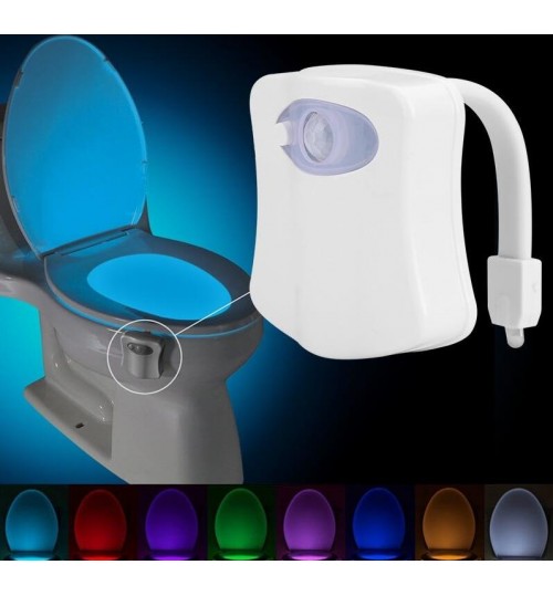 New LED Toilet Light 8-color