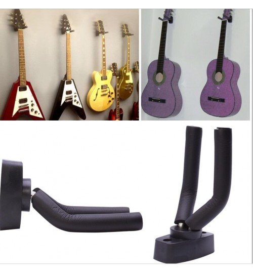 Guitar Wall Mount Hanger Holder Display for Instrument Anchor Stand
