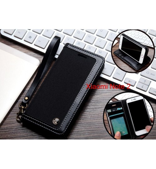 Xiaomi Note 2 Case Wallet Denim Leather Case