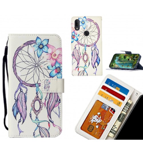 Alcatel 3v case leather wallet case printed ID