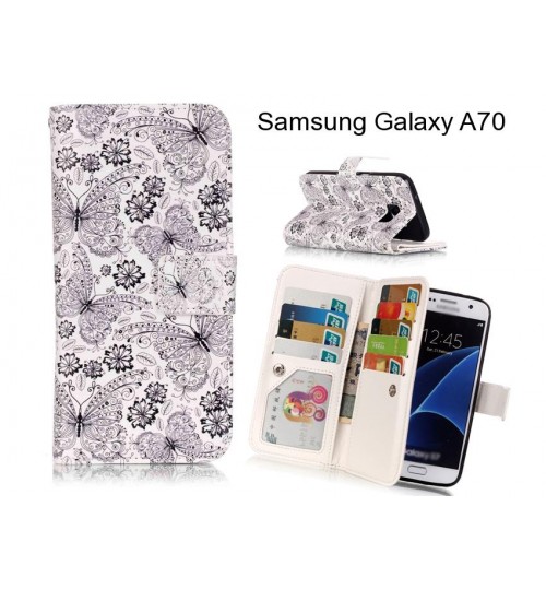 Samsung Galaxy A70 case Multifunction wallet leather case