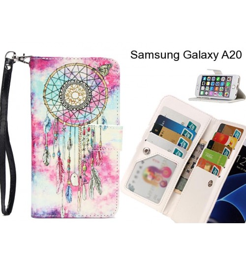 Samsung Galaxy A20 case Multifunction wallet leather case