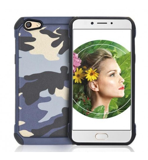 Oppo A77  impact proof heavy duty camouflage case