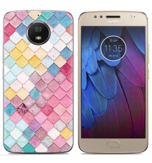 Moto G5S Plus case Ultra Slim Soft Gel TPU printed case soft cover