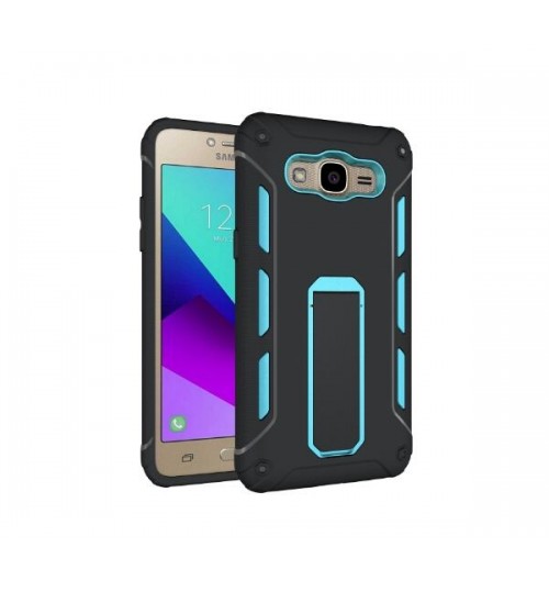 Galaxy J2 Prime Case Heavy Duty Hybrid Kickstand Shockproof