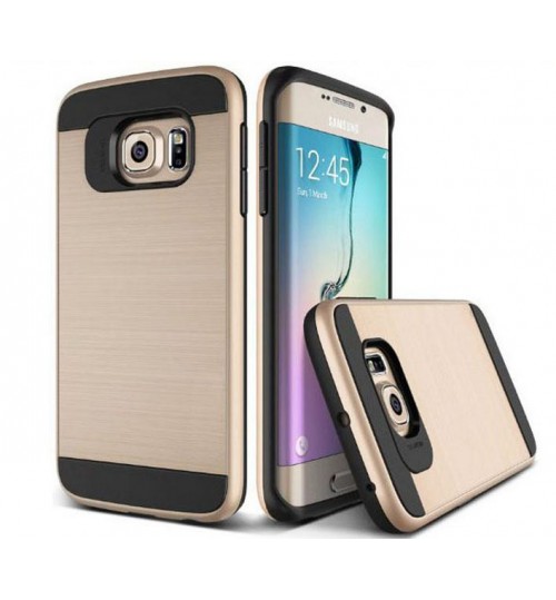 Galaxy S7 impact proof hybrid case brushed