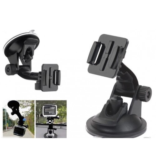 Car Suction Cup Mount  Holder compatible with GOPRO