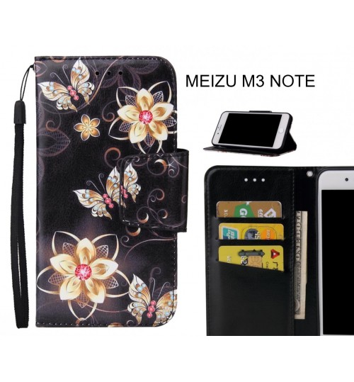 MEIZU M3 NOTE Case wallet fine leather case printed