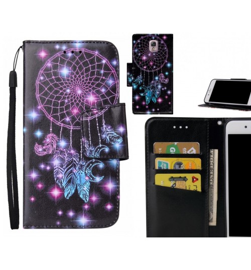 Galaxy Note 3 Case wallet fine leather case printed