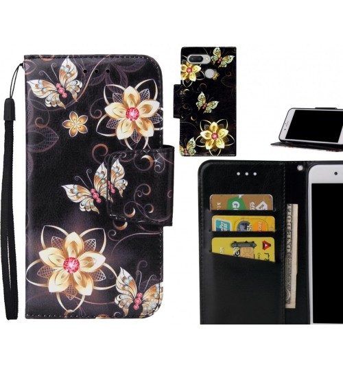 Xiaomi Redmi 6 Case wallet fine leather case printed
