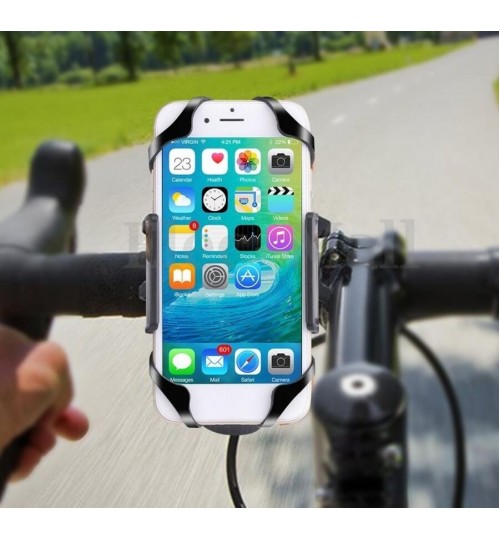 Motorcycle Bicycle MTB Bike Handlebar Mount Holder Universal For Cell Phone