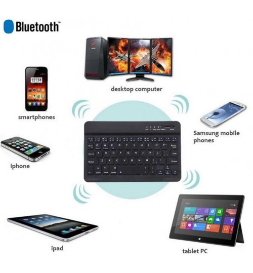 Wireless Bluetooth Ultra Slim Keyboard