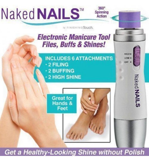 Naked Nails Electronic Manicure Tool