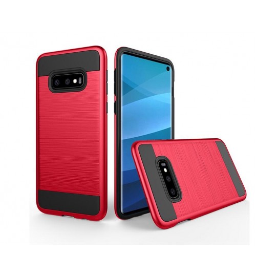 Galaxy S10e Case Brushed Metal Case