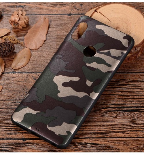 Xiaomi Redmi Note 7 Case Camouflage Soft Gel TPU Case