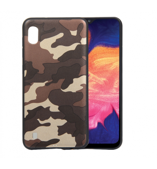 Samsung A10 Case Camouflage Soft Gel TPU Case