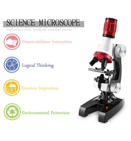 Biological Science Microscope 1200X for Kids