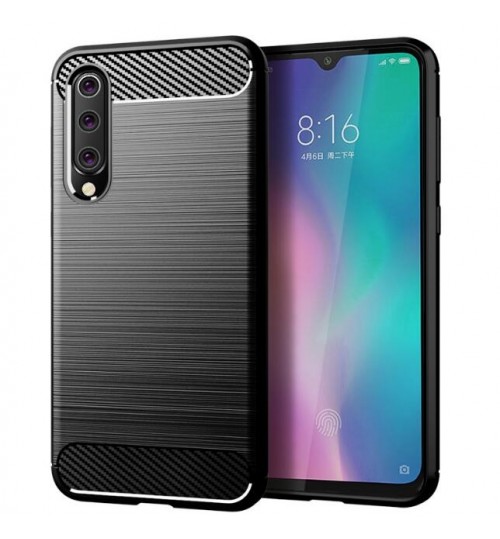 Xiaomi Mi 9 SE case rugged case with carbon fiber