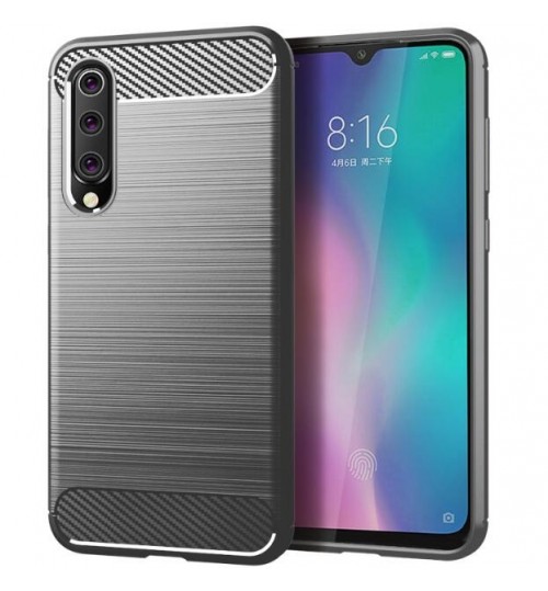 Xiaomi Mi 9 SE case rugged case with carbon fiber