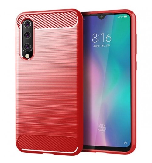 Xiaomi Mi 9 SE case rugged case with carbon fiber