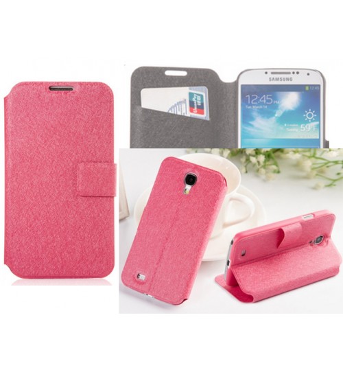 Samsung Galaxy S4 case luxury wallet brushed case