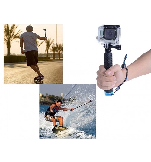 Selfie Stick Waterproof Aluminium Monopod Selfie Pole compatible with GOPRO