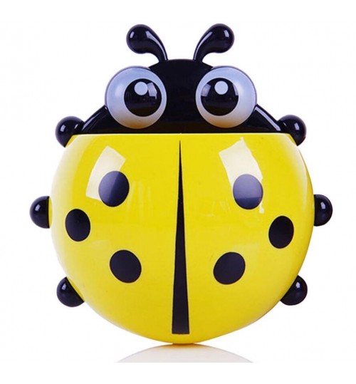 Ladybug Suction Toothbrush Holder