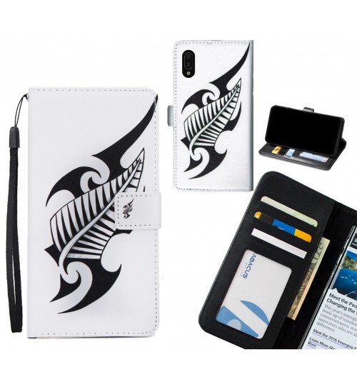 Huawei Y6 Pro 2019 case 3 card leather wallet case printed ID