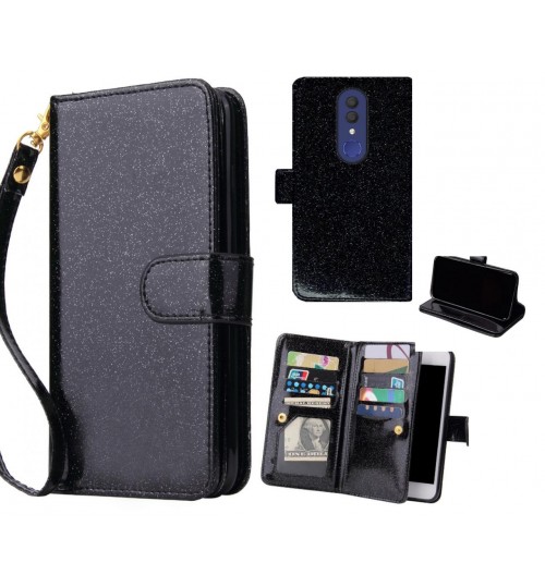 Alcatel 1x Case Glaring Multifunction Wallet Leather Case