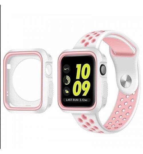 Apple watch iwatch Case Cover gen 44mm Protective Gel Silikon Bumper S4