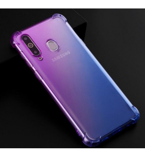 Samsung Galaxy A20 Gradient Silicone Soft Gel Case